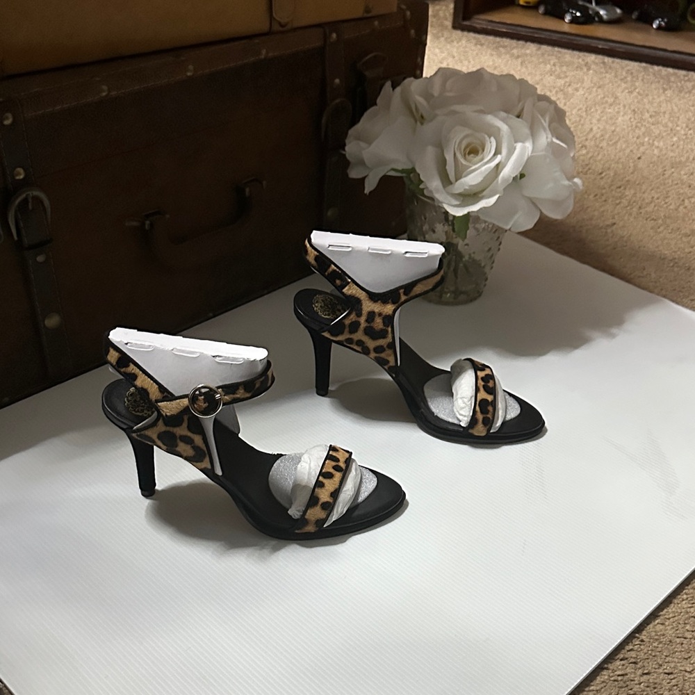 Vince Camuto Leopard Print Heels